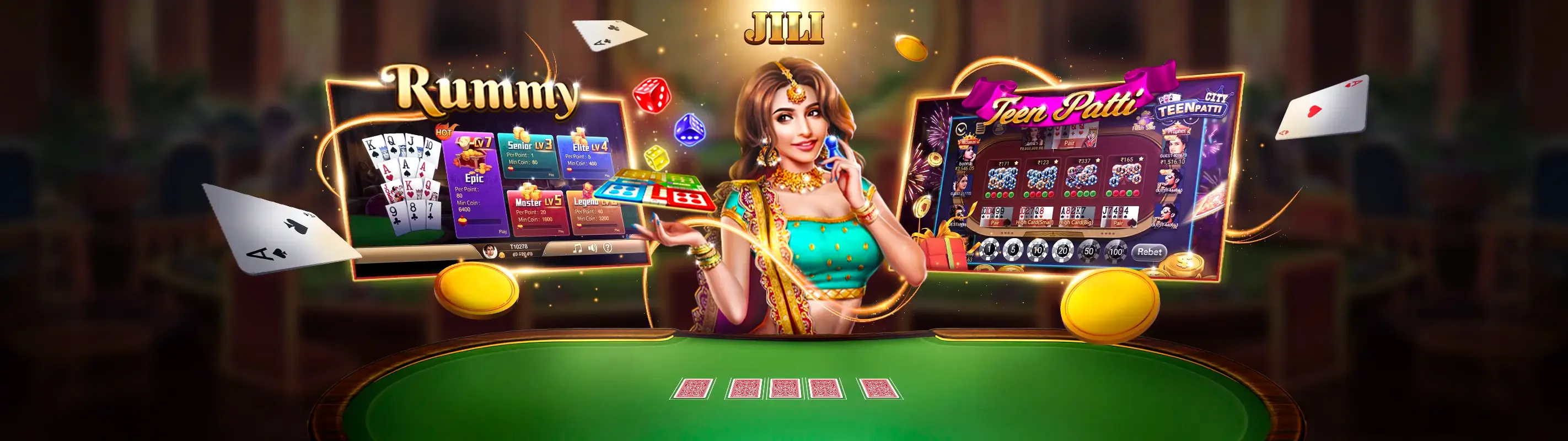 Bàn Baccarat sang trọng tại 5hu88